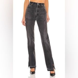 EB denim vintage unraveled jean